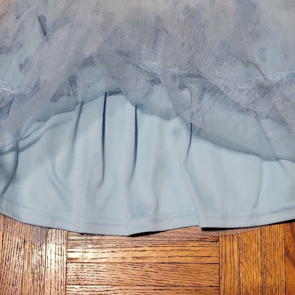 Disney Blue Tulle Skirt with Minnie Mouse Print SIZE 6X - Picture 6 of 8